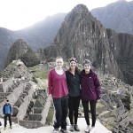 Enjoying the sights of Peru and taking a break from work with the children