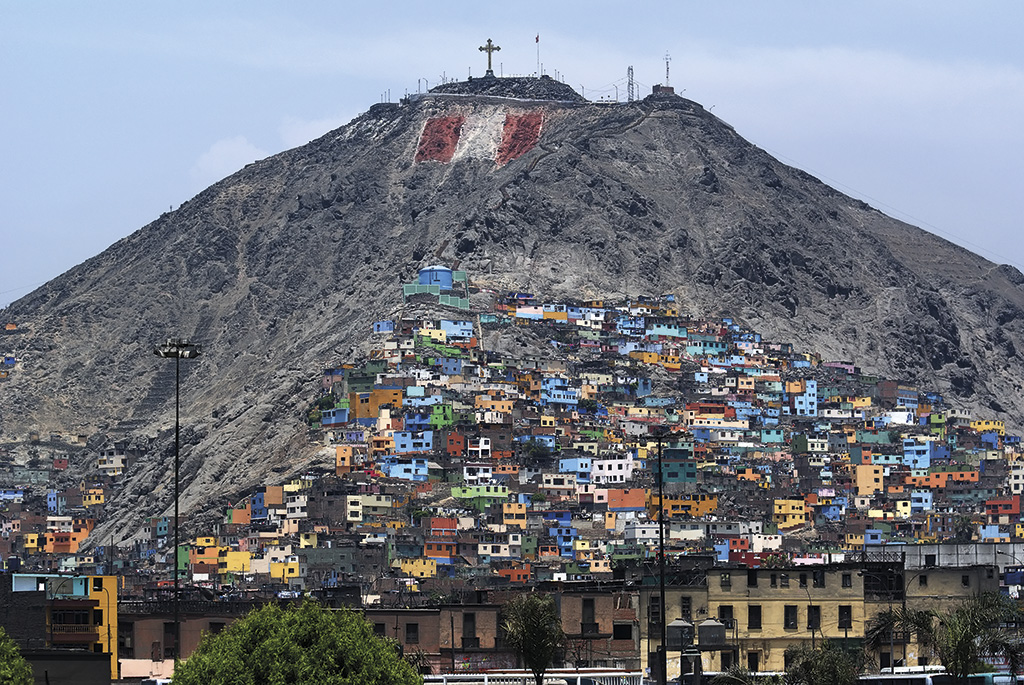 Hillside towns like this are home to thousands of Peruvian children with very significant oral health issues