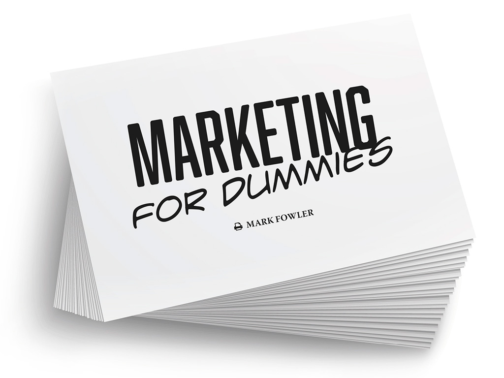 Marketing for dummies