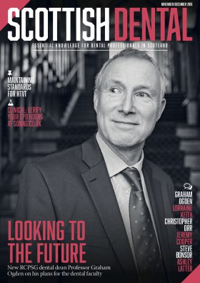 Looking to the future – Scottish Dental magazine, November 2016. Cover image