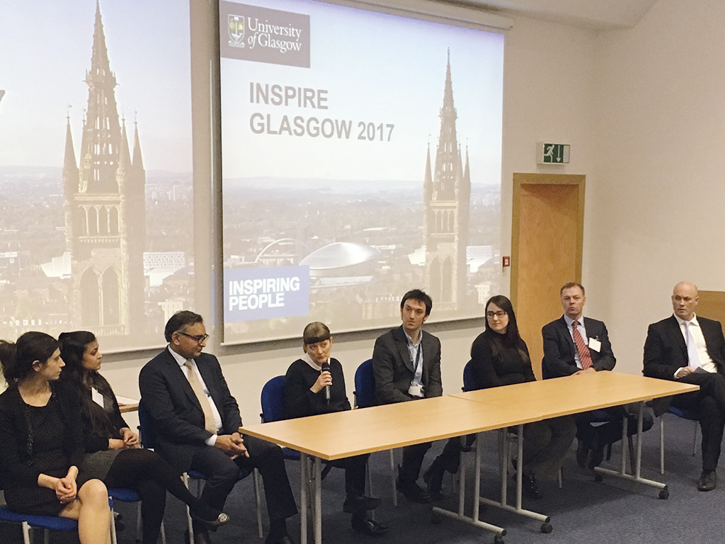 The panel from the INSPIRE event 2017