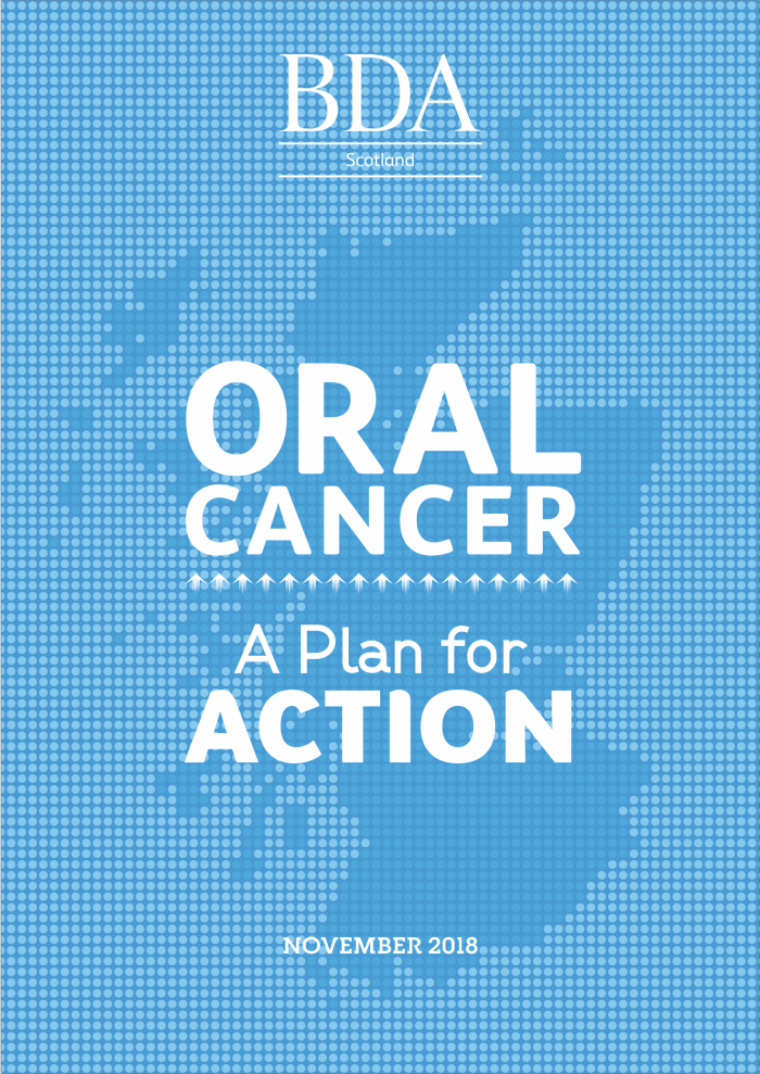 BDA Scotland launches oral cancer action plan Scottish Dental magazine Scottish Dental magazine