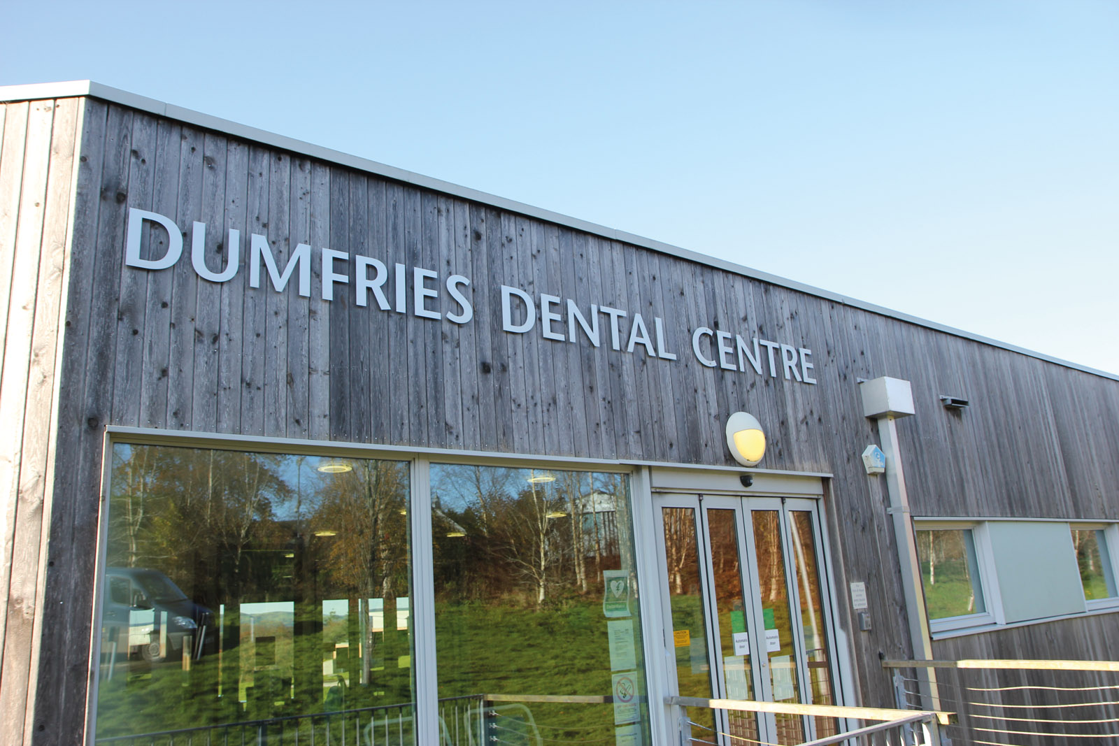 Exterior of Dumfries Dental Centre