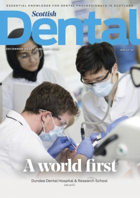 A world first - this issue's cover feature show's students in a practical session at the new Dundee Dental School