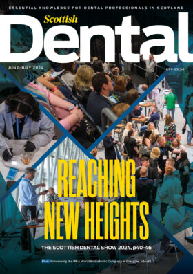 Cover of the June-July Issue of Scottish Dental