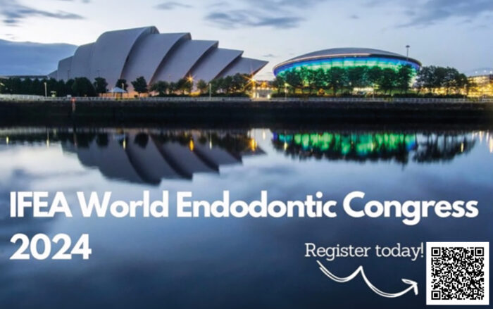 IFEA world Endodontic Congress 2024. Registration QR code.